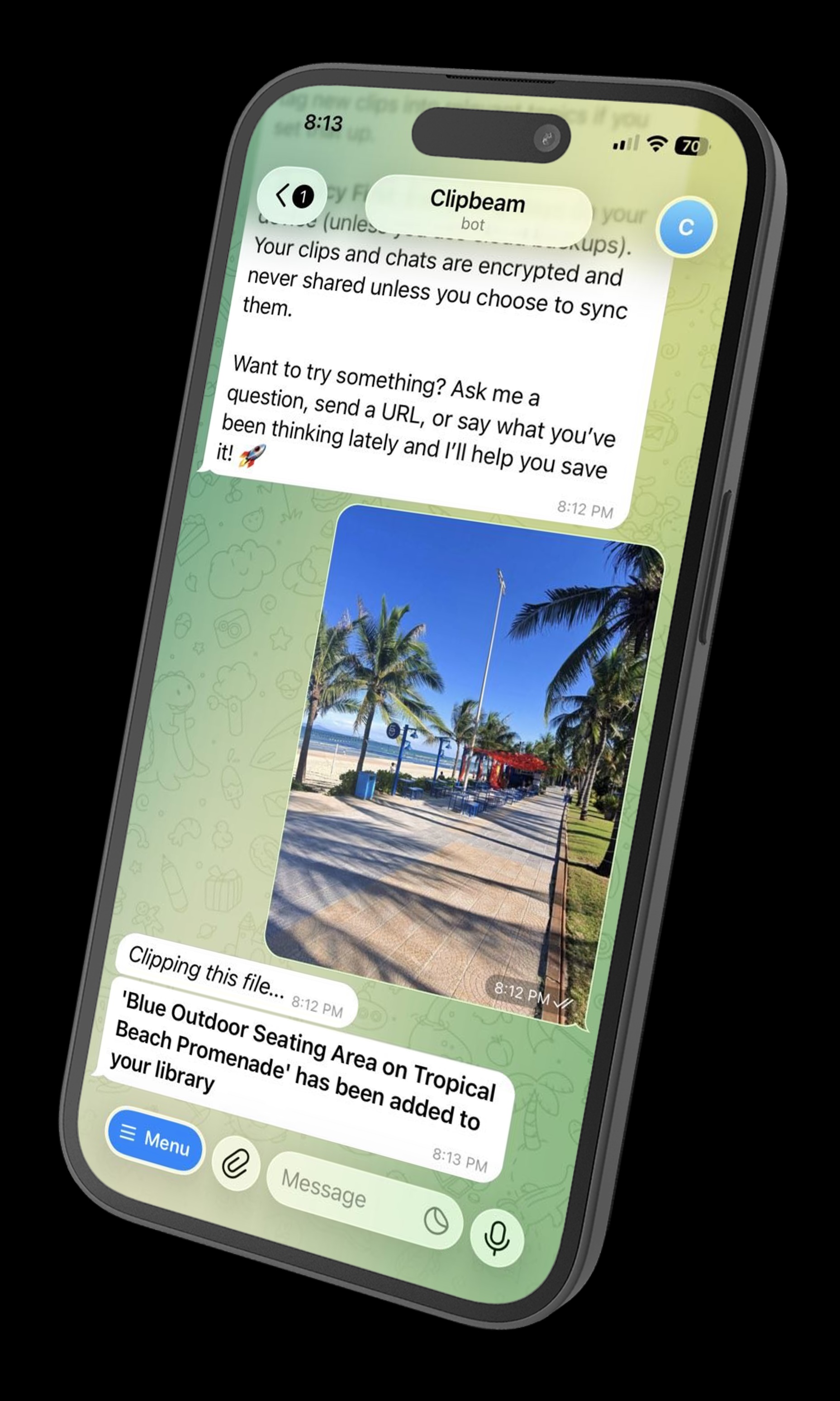 Telegram UI